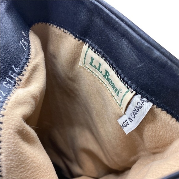 L.L. Bean Tall Leather Fleece Lined Riding Boots‎ - Picture 5 of 5